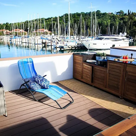 Floating Sea House Kahne Semesterbostad Portorož
